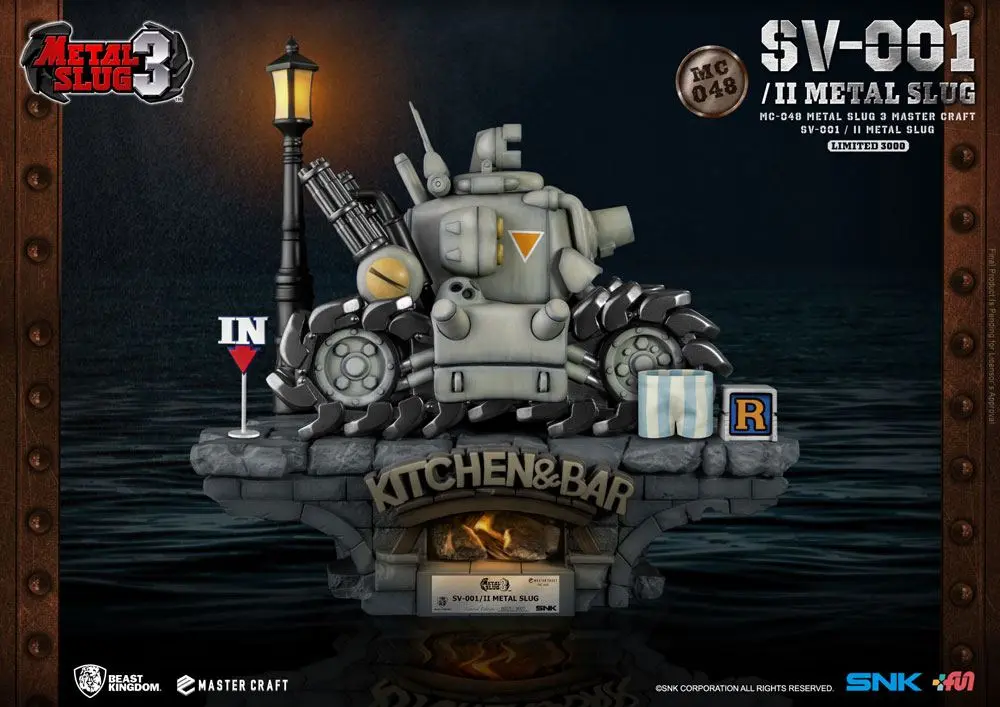 Metal Slug 3 Master Craft Statue SV-001/II Metal Slug 35 cm Produktfoto