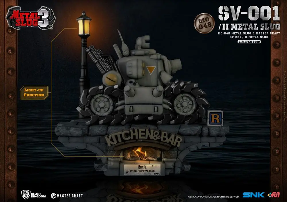 Metal Slug 3 Master Craft Statue SV-001/II Metal Slug 35 cm Produktfoto