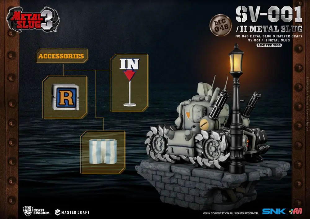 Metal Slug 3 Master Craft Statue SV-001/II Metal Slug 35 cm Produktfoto
