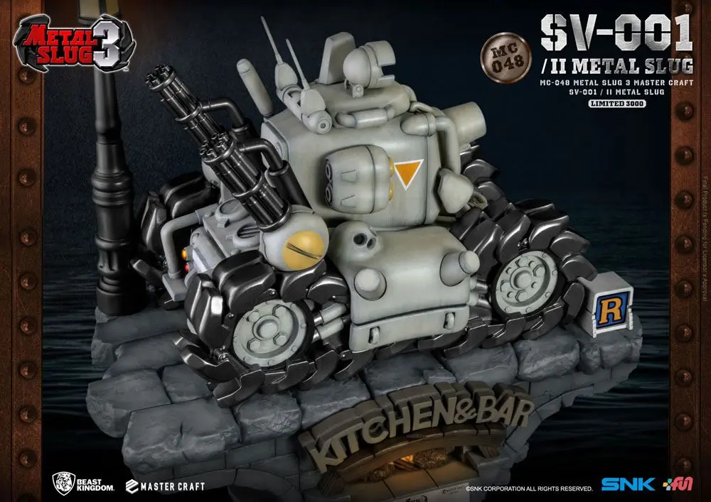 Metal Slug 3 Master Craft Statue SV-001/II Metal Slug 35 cm Produktfoto