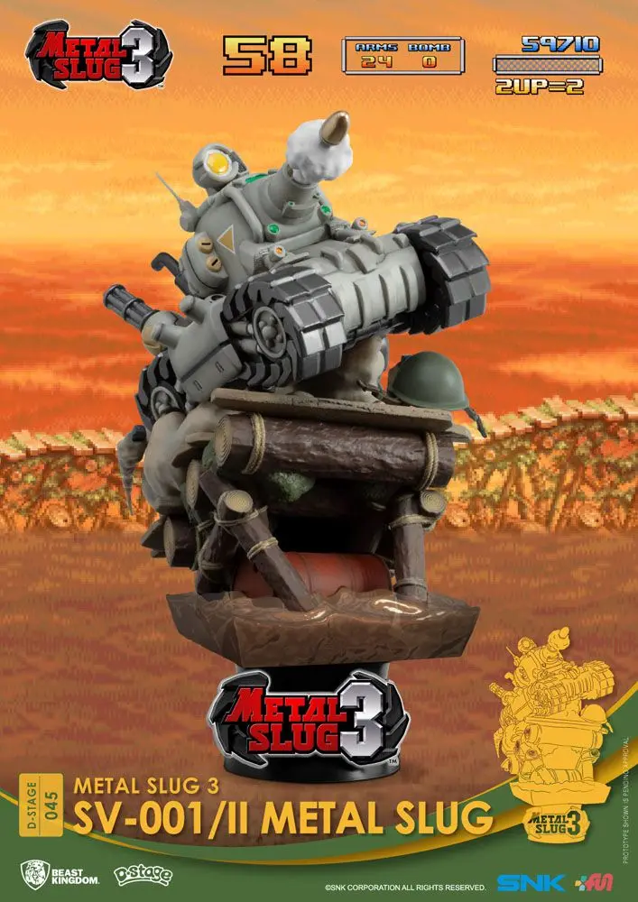 Metal Slug D-Stage PVC Diorama SV-001/II Metal Slug 16 cm Produktfoto