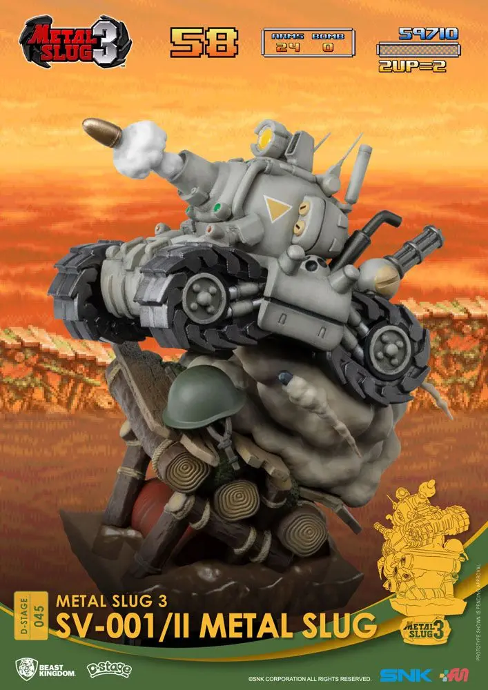 Metal Slug D-Stage PVC Diorama SV-001/II Metal Slug 16 cm Produktfoto
