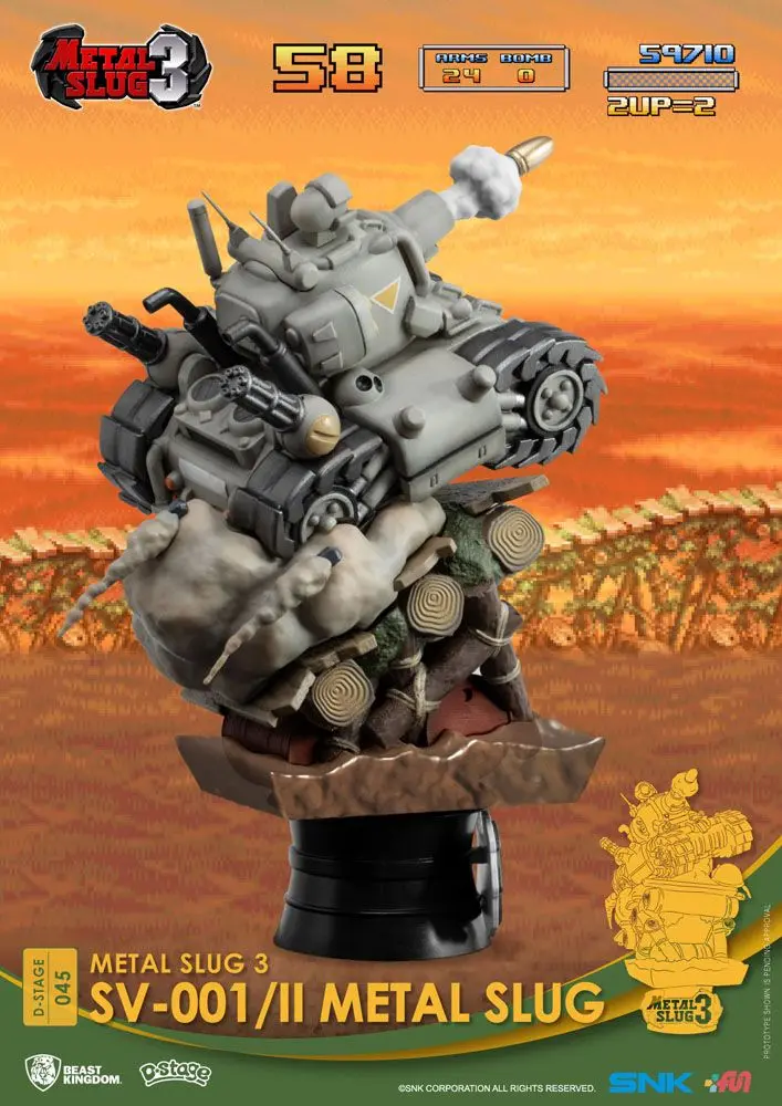 Metal Slug D-Stage PVC Diorama SV-001/II Metal Slug 16 cm Produktfoto