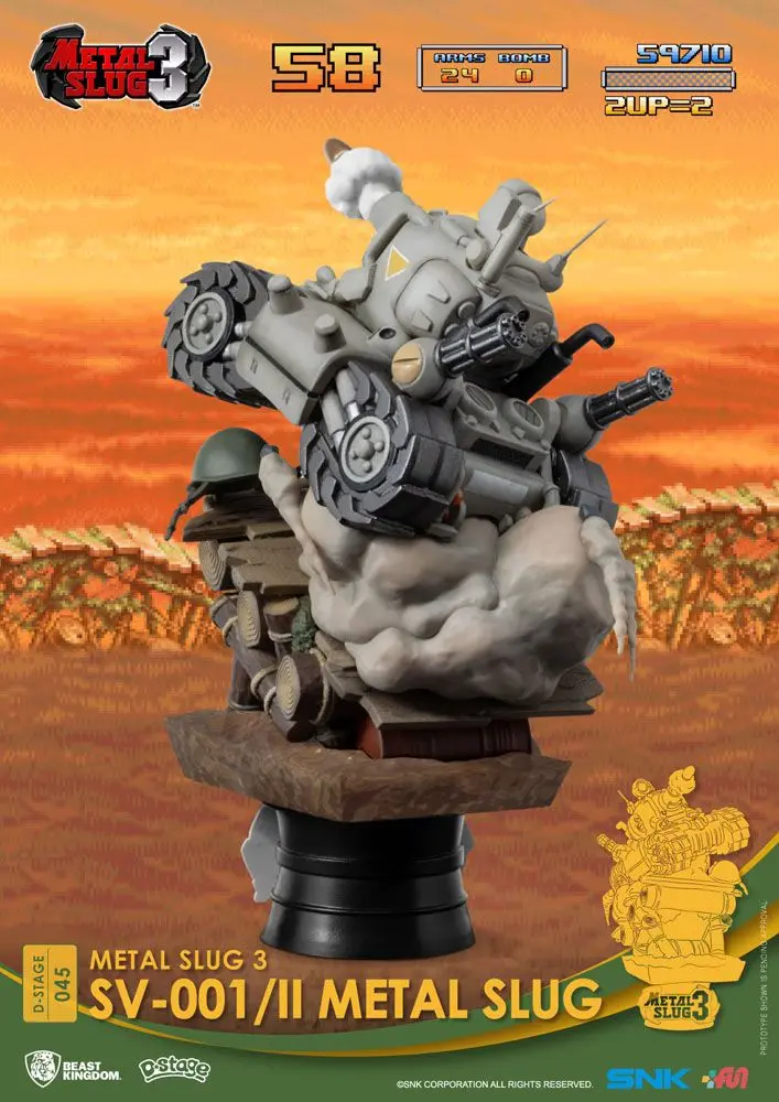 Metal Slug D-Stage PVC Diorama SV-001/II Metal Slug 16 cm Produktfoto
