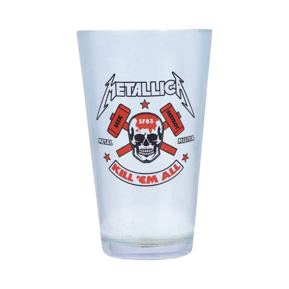 Metallica Kill Em All Glass Produktfoto