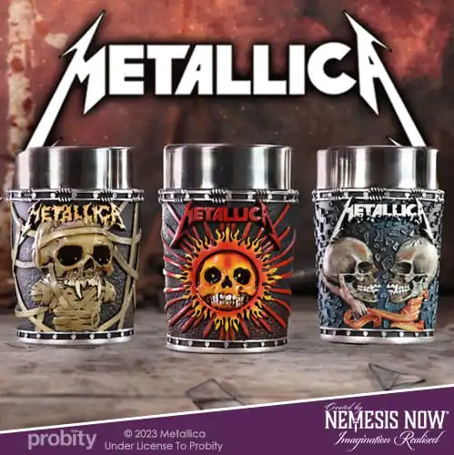 Metallica Schnapsgläser Pushead Art 3er-Pack termékfotó