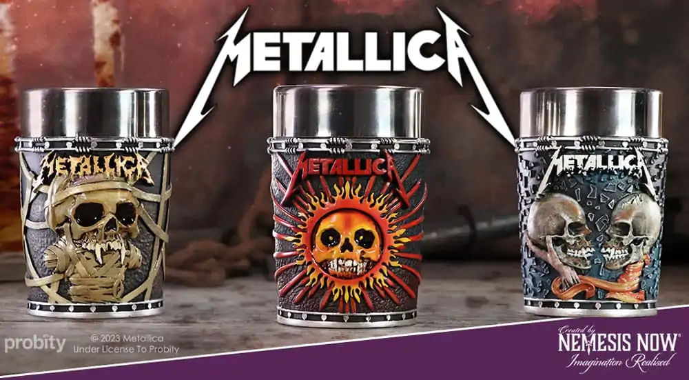 Metallica Schnapsgläser Pushead Art 3er-Pack termékfotó