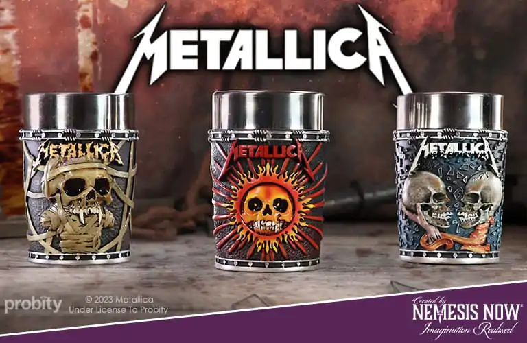 Metallica Schnapsgläser Pushead Art 3er-Pack termékfotó