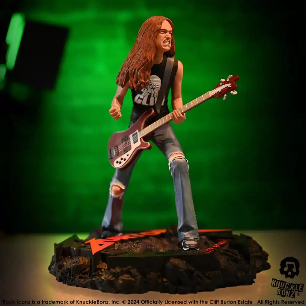 Metallica Rock Iconz Statue Cliff Burton II 22 cm termékfotó