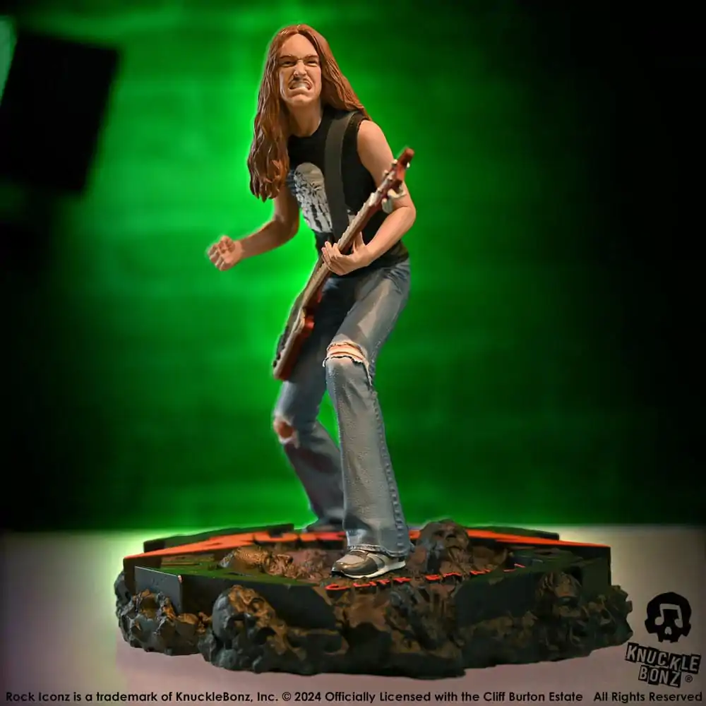 Metallica Rock Iconz Statue Cliff Burton II 22 cm termékfotó