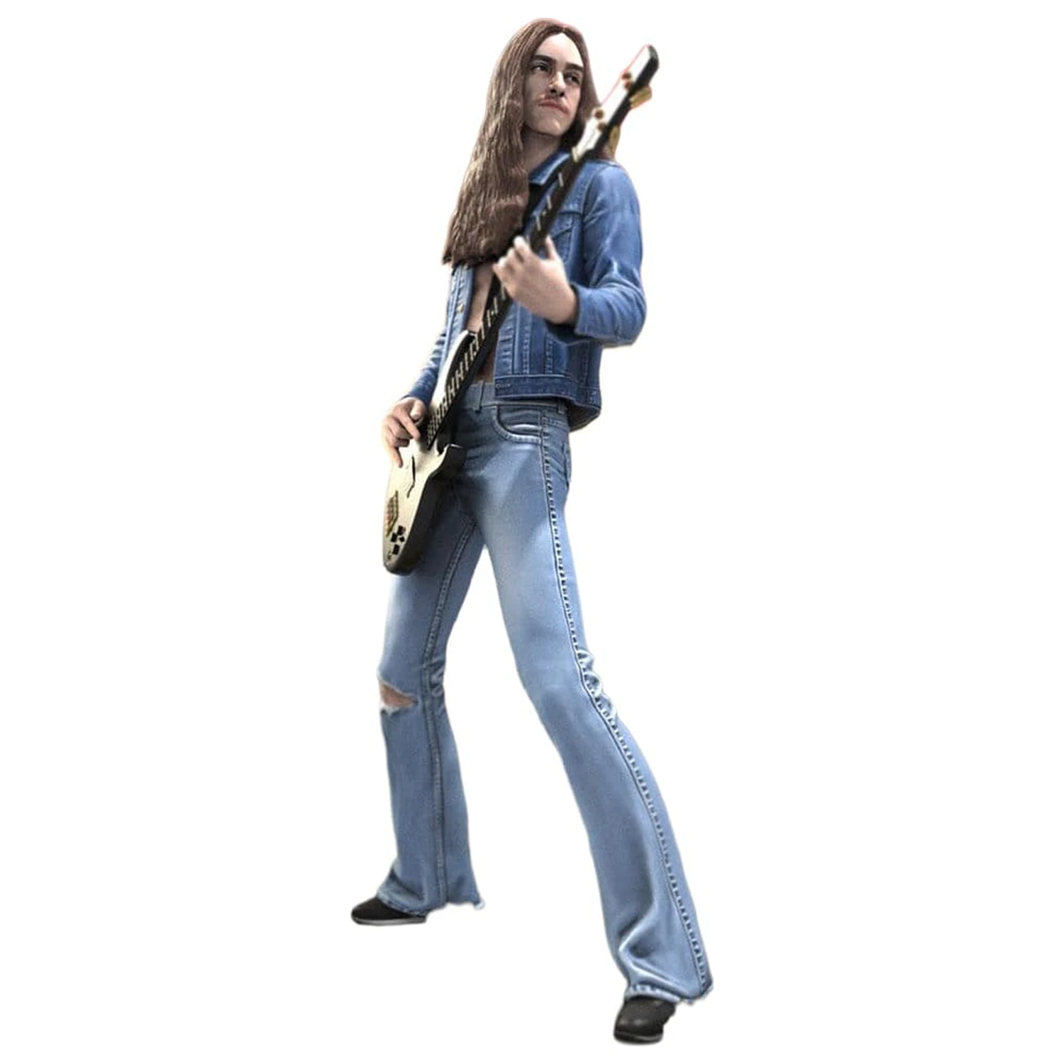 Metallica Rock Iconz Figur Cliff Burton III 21 cm Produktfoto