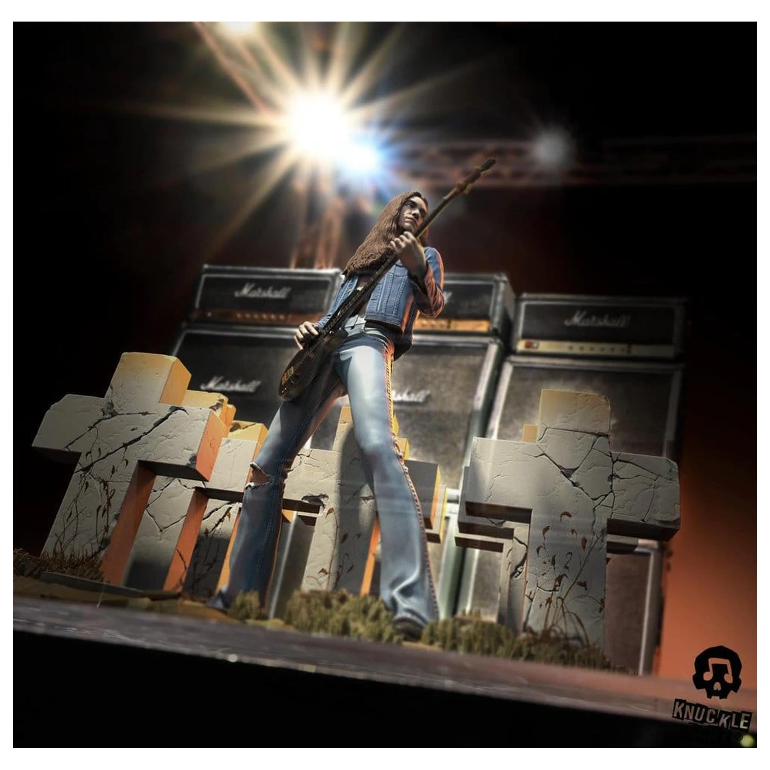 Metallica Rock Iconz Figur Cliff Burton III 21 cm Produktfoto
