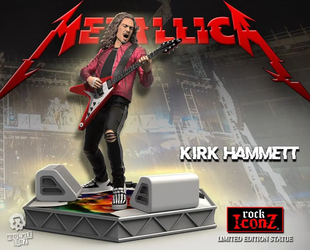 Metallica Rock Iconz Statue Kirk Hammett Limited Edition 22 cm Produktfoto