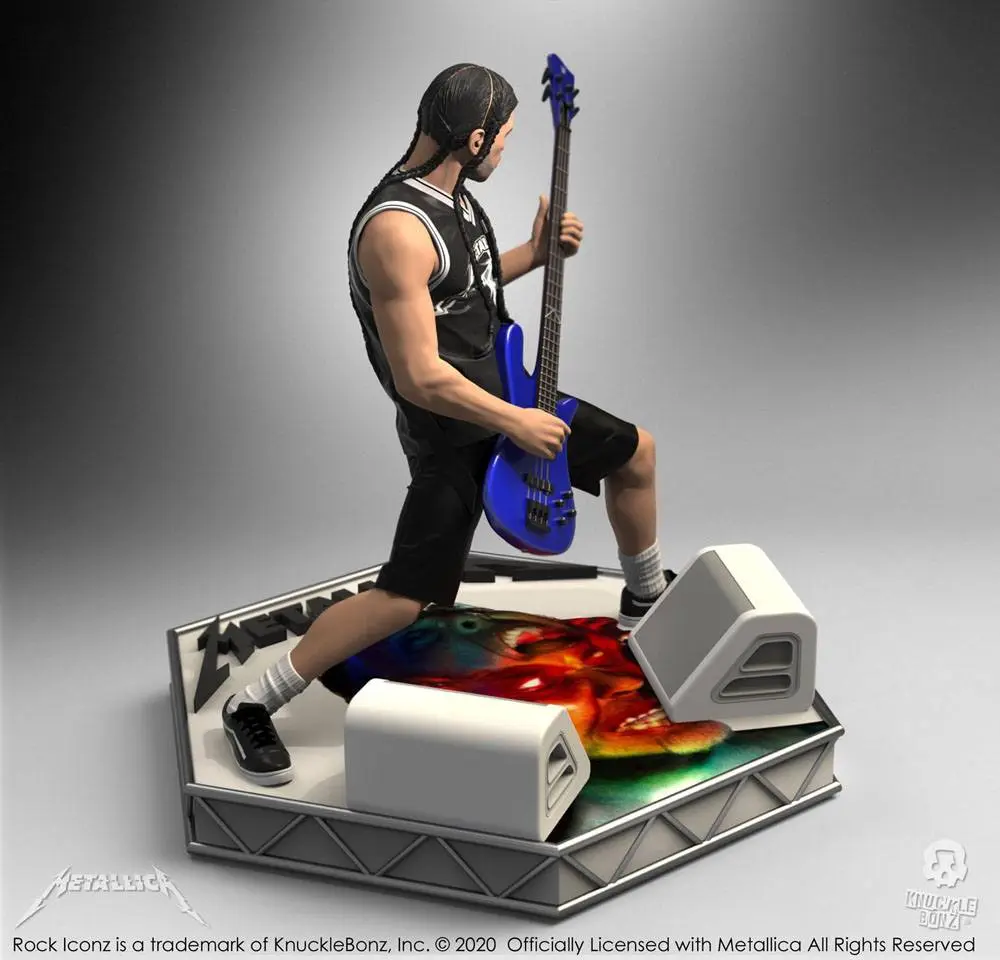 Metallica Rock Iconz Statue Robert Trujillo Limited Edition 22 cm Produktfoto