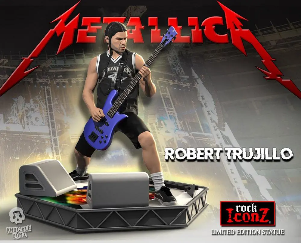 Metallica Rock Iconz Statue Robert Trujillo Limited Edition 22 cm Produktfoto