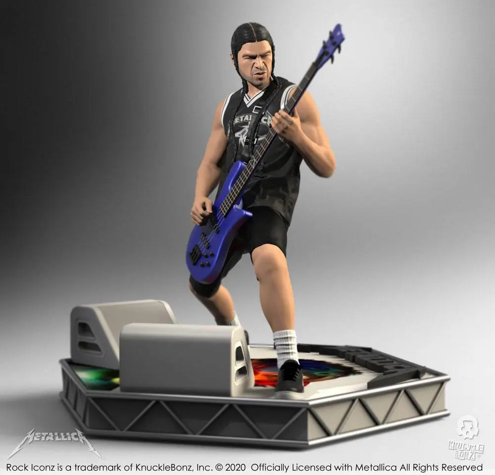 Metallica Rock Iconz Statue Robert Trujillo Limited Edition 22 cm Produktfoto