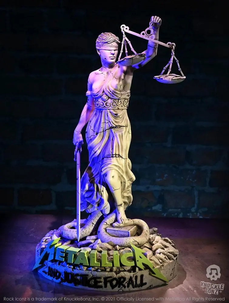 Metallica Rock Ikonz On Tour Statue Lady Justice Statue Produktfoto