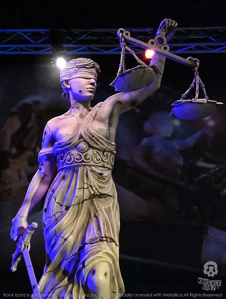 Metallica Rock Ikonz On Tour Statue Lady Justice Statue Produktfoto