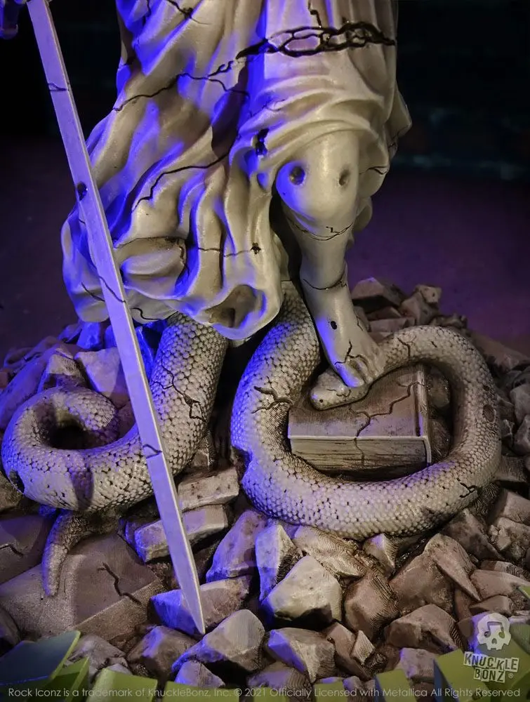 Metallica Rock Ikonz On Tour Statue Lady Justice Statue Produktfoto