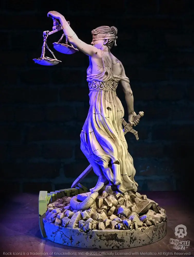 Metallica Rock Ikonz On Tour Statue Lady Justice Statue Produktfoto