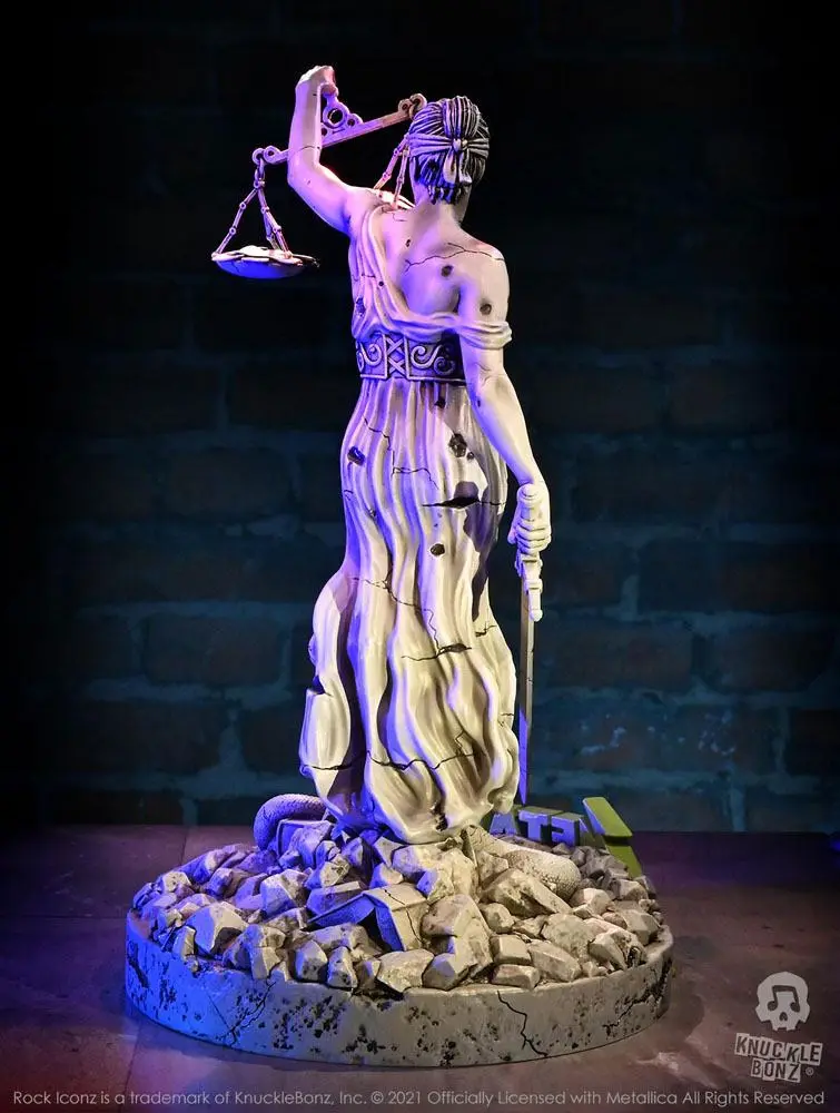 Metallica Rock Ikonz On Tour Statue Lady Justice Statue Produktfoto