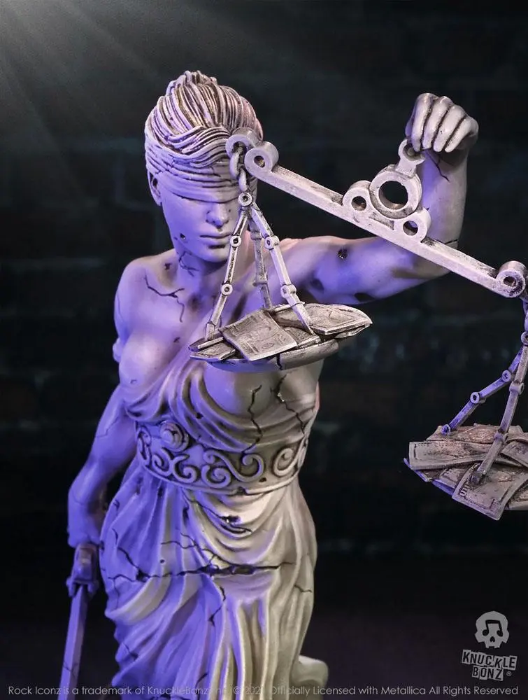 Metallica Rock Ikonz On Tour Statue Lady Justice Statue Produktfoto