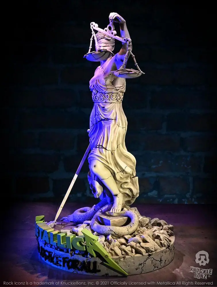 Metallica Rock Ikonz On Tour Statue Lady Justice Statue Produktfoto