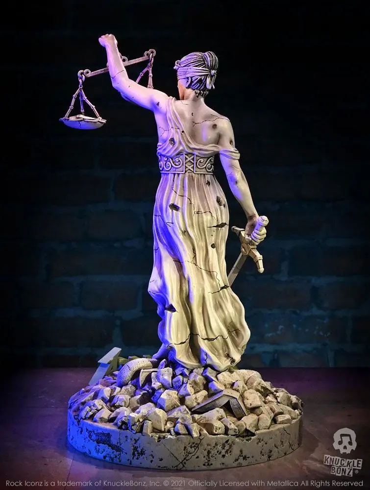 Metallica Rock Ikonz On Tour Statue Lady Justice Statue Produktfoto