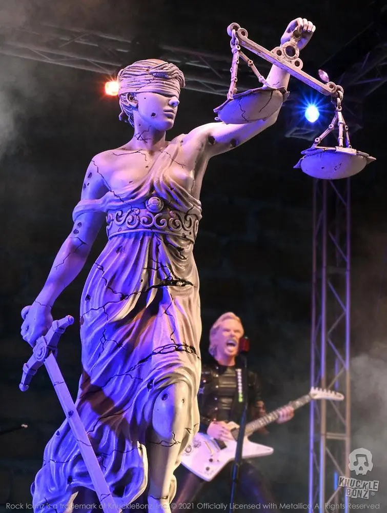 Metallica Rock Ikonz On Tour Statue Lady Justice Statue Produktfoto