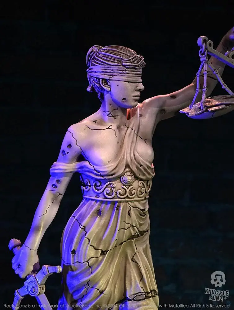 Metallica Rock Ikonz On Tour Statue Lady Justice Statue Produktfoto