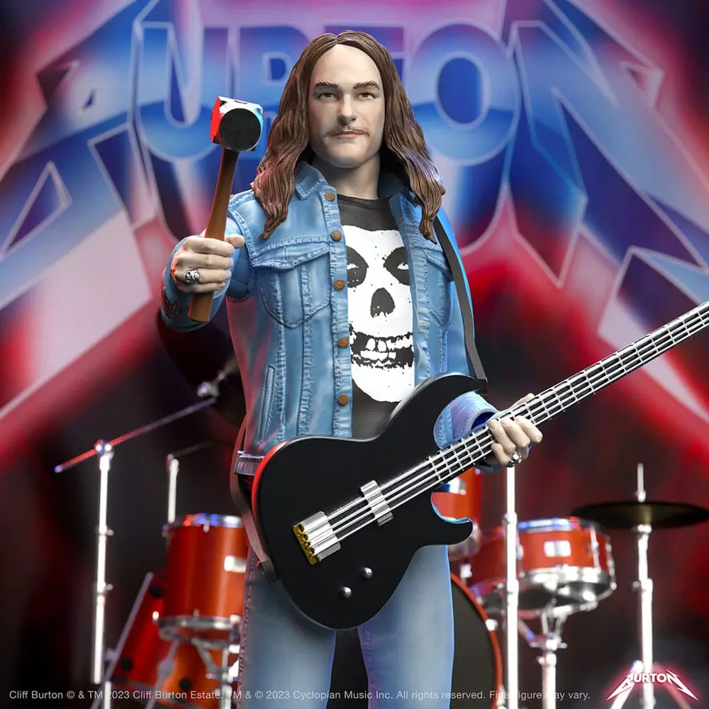 Metallica Ultimates Actionfigur Cliff Burton 18 cm Produktfoto