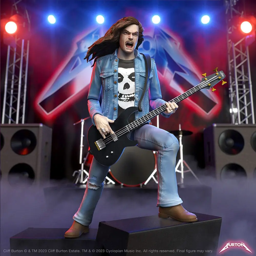 Metallica Ultimates Actionfigur Cliff Burton 18 cm Produktfoto