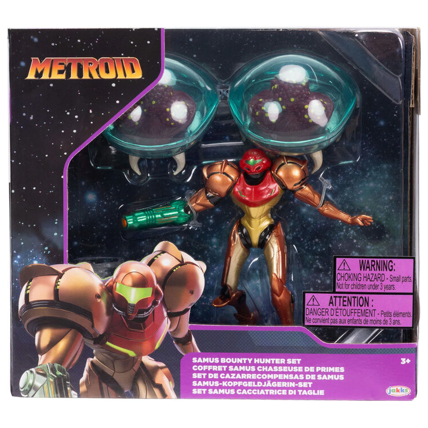 Metroid Pack 3 Figuren 6cm Produktfoto
