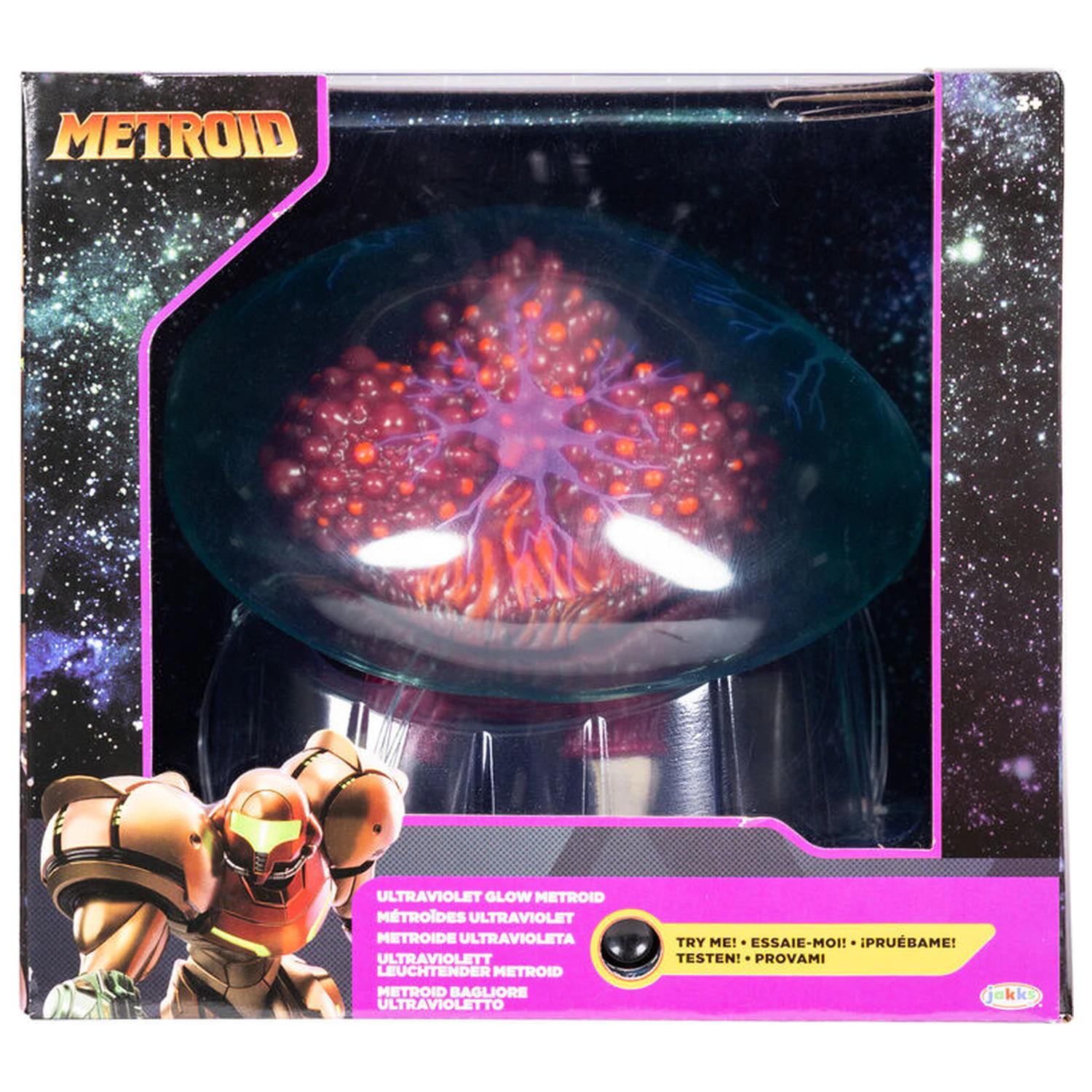 Metroid - Metroid Prime Ultraviolet Glow Figur 15cm Produktfoto