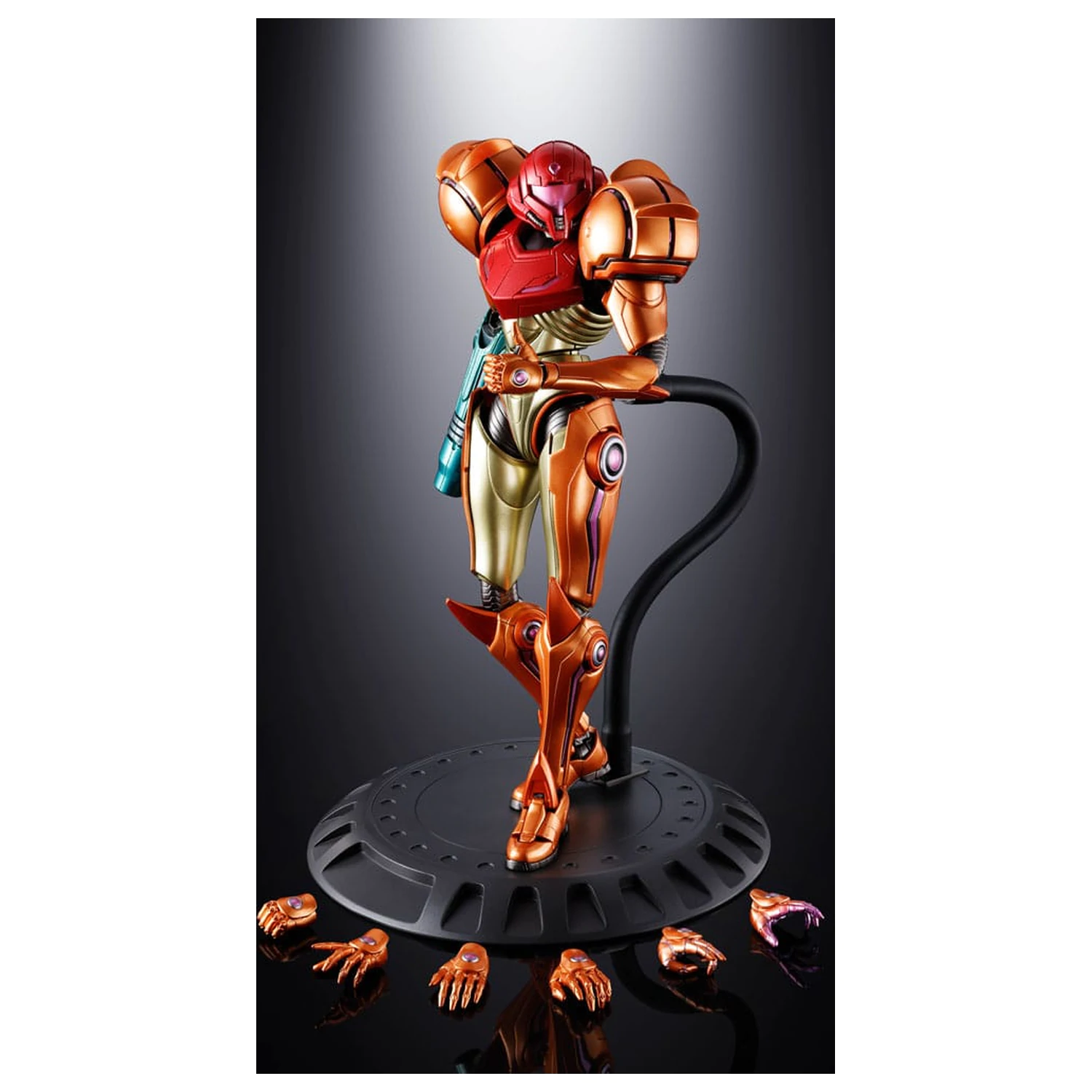 Metroid Prime 4: Beyond Diecast Actionfigur Samus Aran LED 21 cm Produktfoto