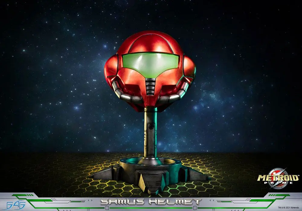 Metroid Prime Statue Samus Helmet 49 cm Produktfoto