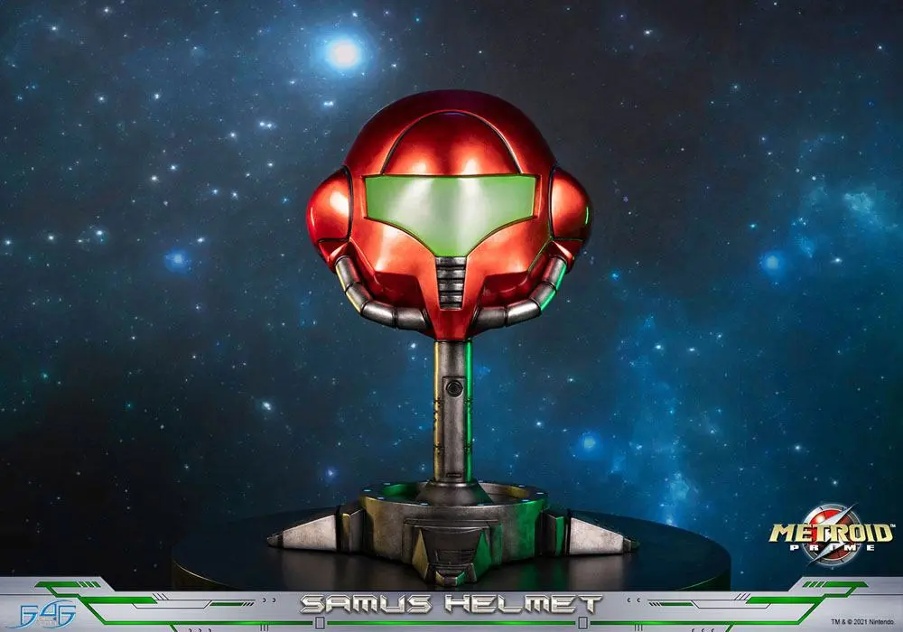 Metroid Prime Statue Samus Helmet 49 cm Produktfoto