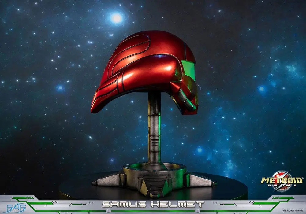 Metroid Prime Statue Samus Helmet 49 cm Produktfoto