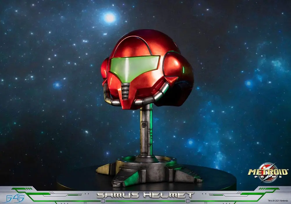 Metroid Prime Statue Samus Helmet 49 cm Produktfoto