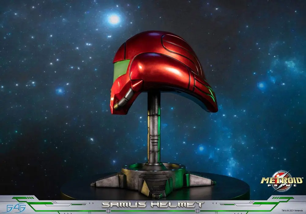 Metroid Prime Statue Samus Helmet 49 cm Produktfoto
