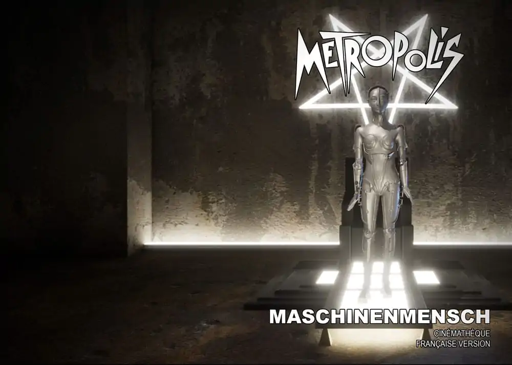 Metropolis Resin Statue 1/10 Maschinenmensch C.F.M. 19 cm Produktfoto