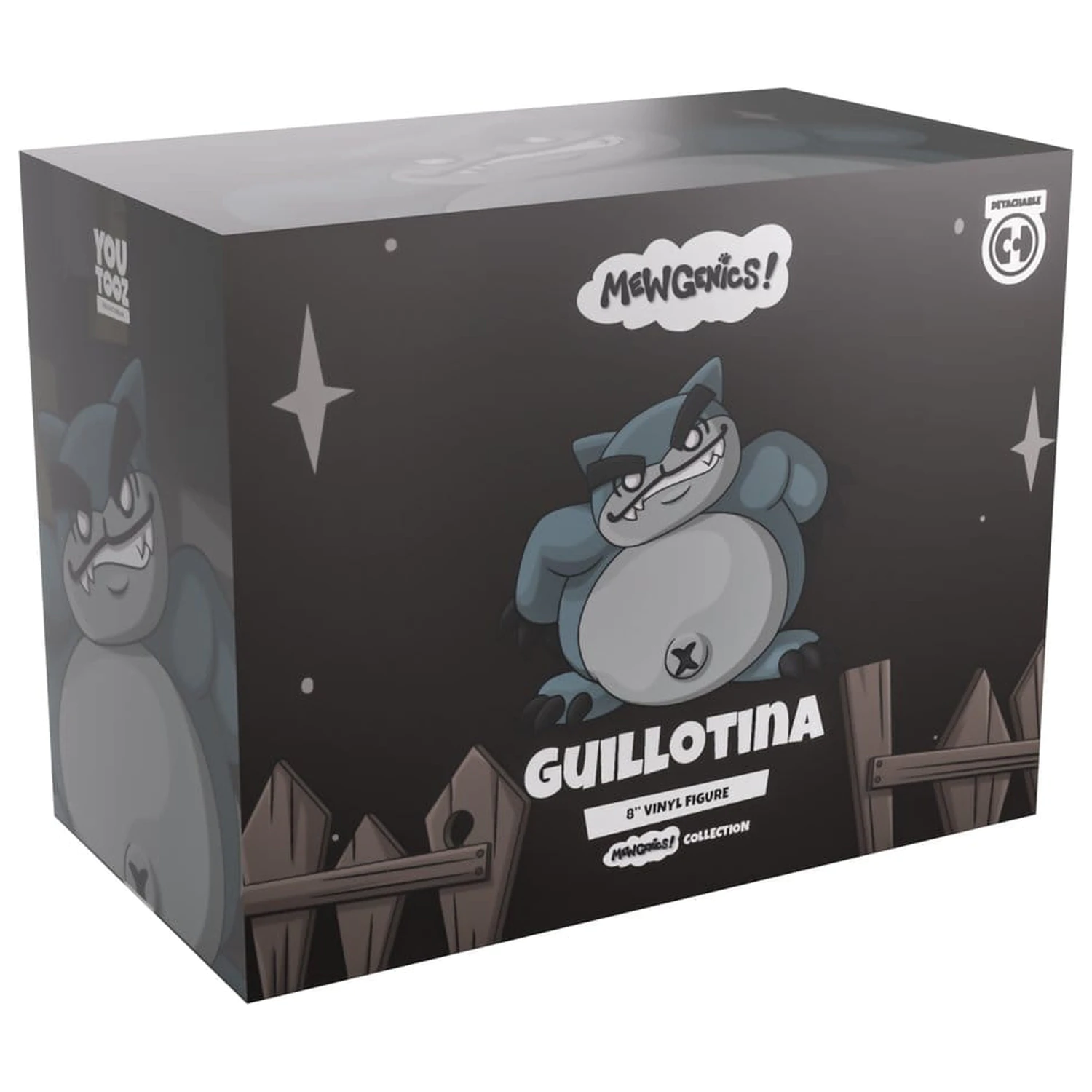 Mewgenics Vinyl Figur Guillotina 20 cm Produktfoto