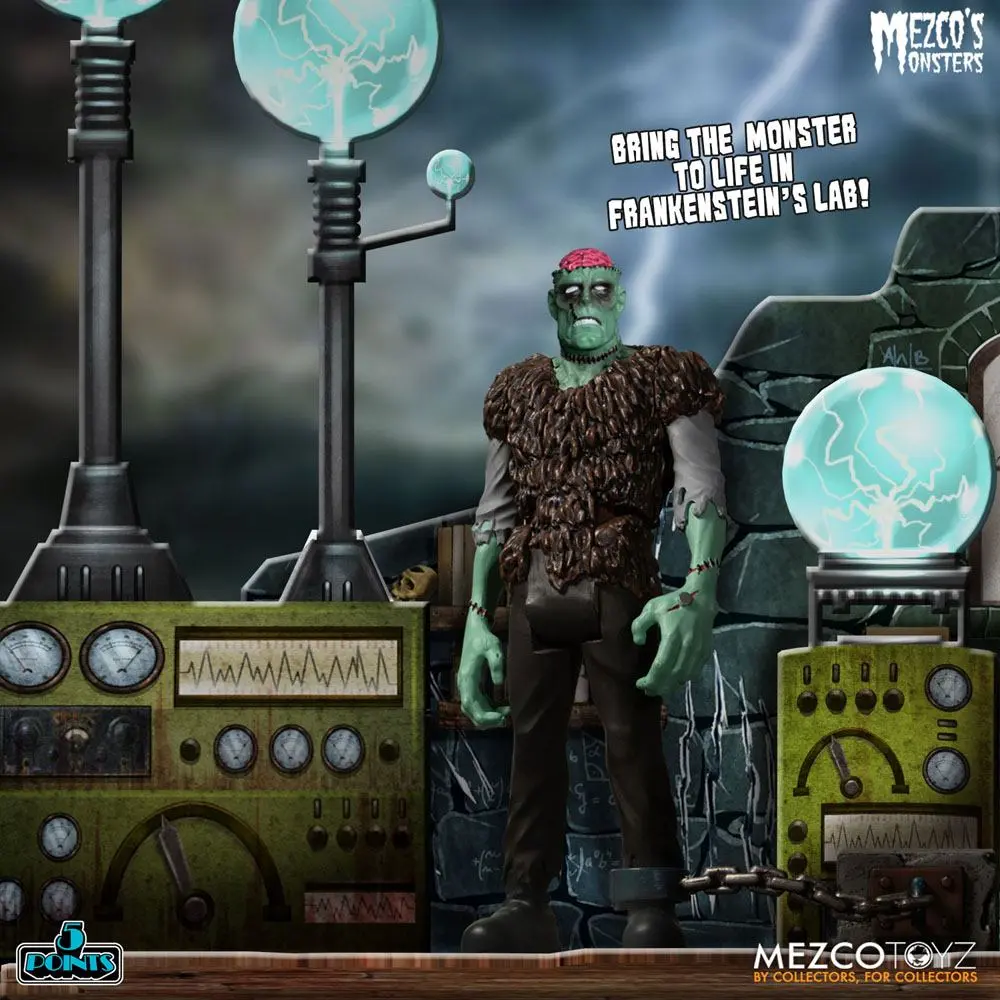 Mezco's Monsters 5 Points Actionfiguren Tower of Fear Deluxe Box Set 9 cm termékfotó