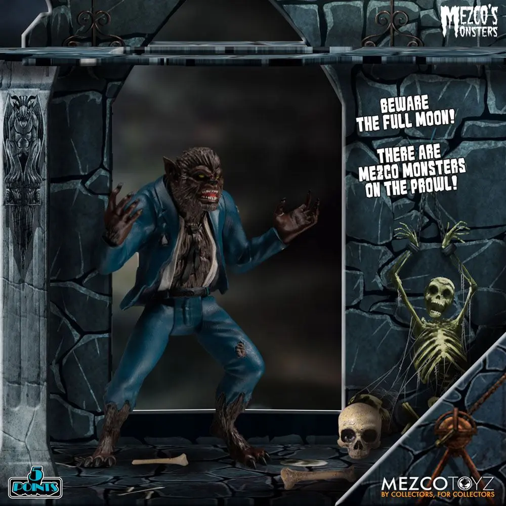 Mezco's Monsters 5 Points Actionfiguren Tower of Fear Deluxe Box Set 9 cm termékfotó