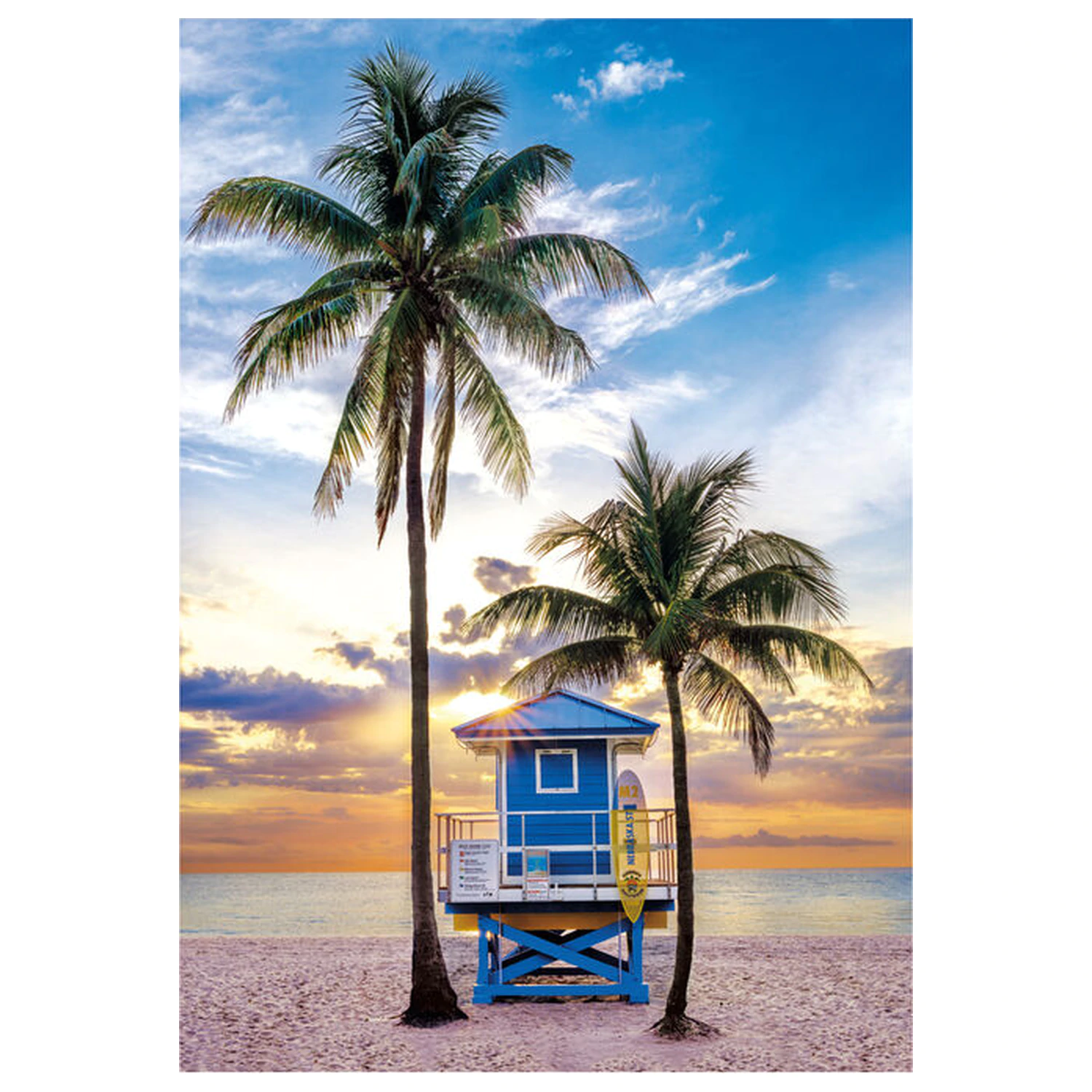 Miami Beach Florida Puzzle 500 Teile Produktfoto