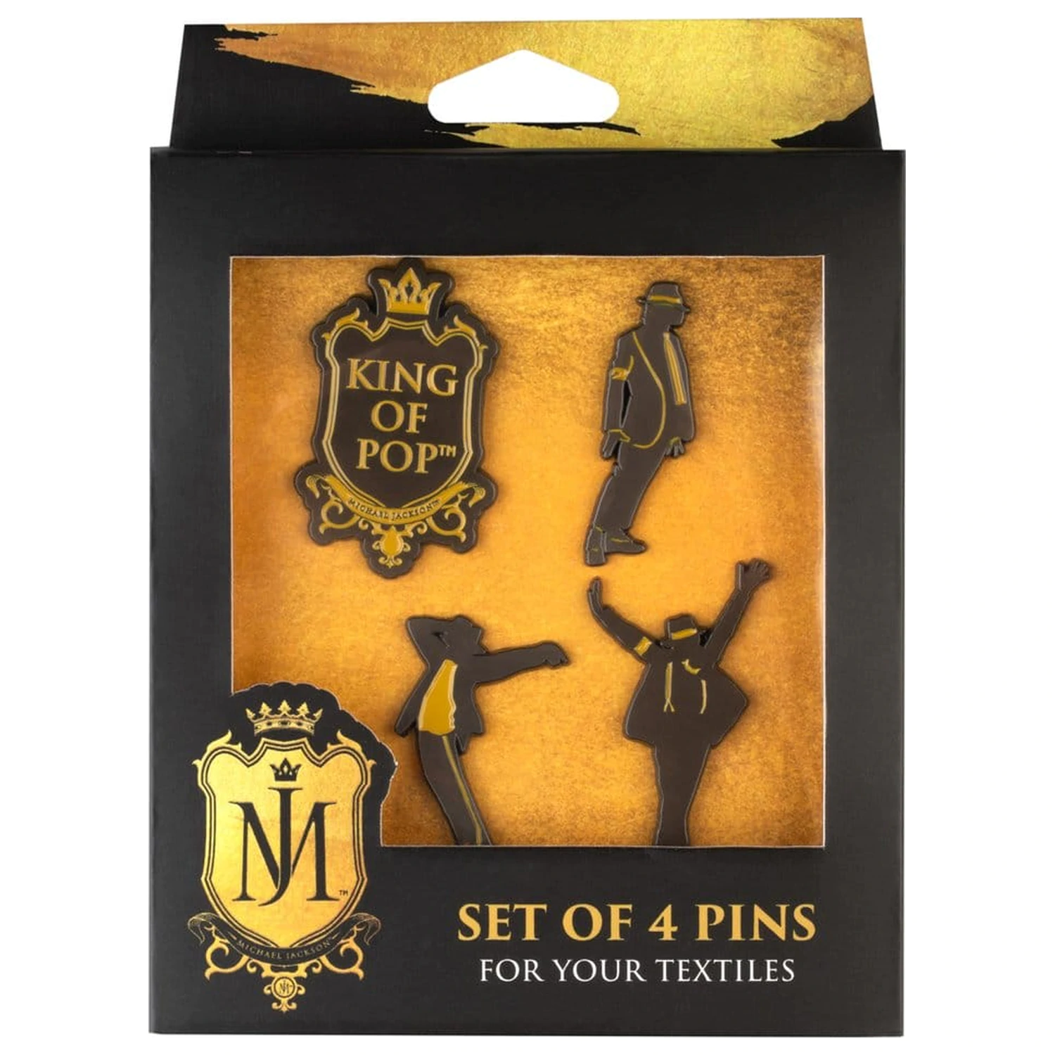 Michael Jackson Pin Badges Set Produktfoto