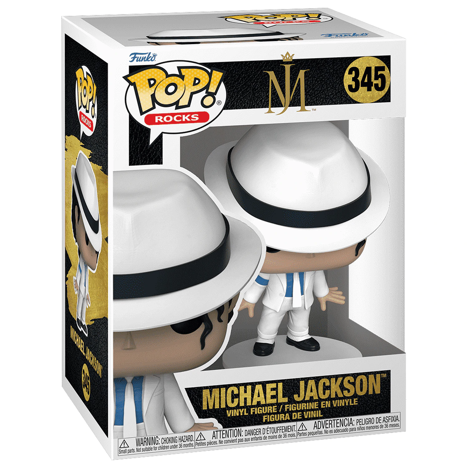 Michael Jackson POP! Rocks Vinyl Figur MJ (Smooth Criminal) 9 cm Produktfoto