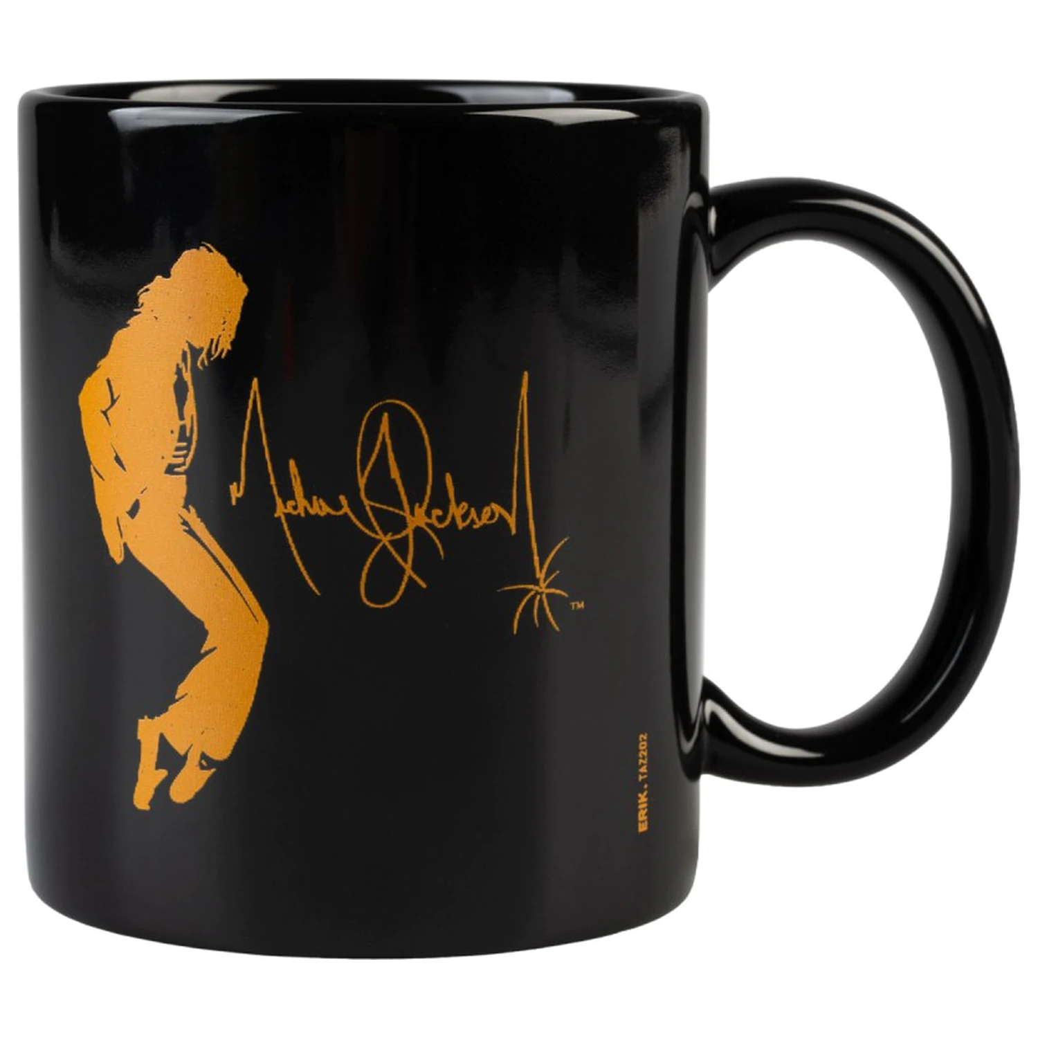 Michael Jackson Tasse King of Pop Schwarz 350 ml Produktfoto
