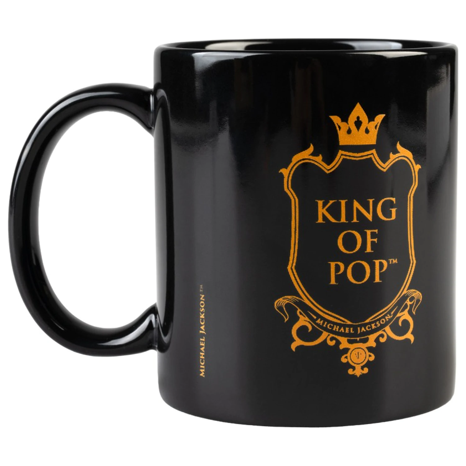 Michael Jackson Tasse King of Pop Schwarz 350 ml Produktfoto