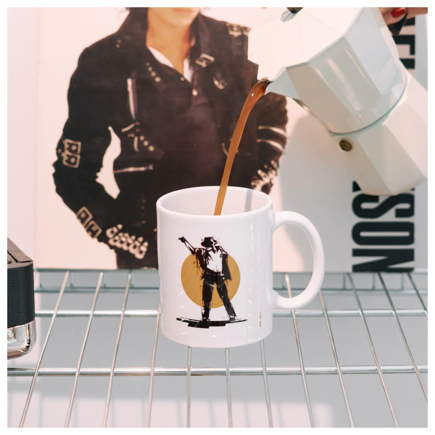 Michael Jackson King of Pop Tasse Produktfoto